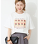ロゴ＆フォトプリントTシャツ