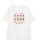 ロゴ＆フォトプリントTシャツ