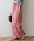 接触冷感ベイカーリラックスパンツ