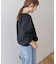 イージーケアオフショルダーギャザーブラウス
