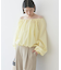 イージーケアオフショルダーギャザーブラウス