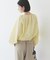 イージーケアオフショルダーギャザーブラウス