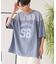 ピグメント加工フットボールTシャツ