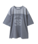 ピグメント加工フットボールTシャツ