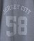 ピグメント加工フットボールTシャツ