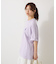 【WEB限定】ピグメント5分袖ロゴプルオーバー
