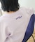 【WEB限定】ピグメント5分袖ロゴプルオーバー