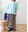 【WEB限定】ピグメント5分袖ロゴプルオーバー