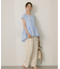 ペプラムノースリーブブラウス【WEB限定カラー有り】