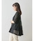 【WEB限定・小柄女性向け】ボリュームスリーブティアードニットチュニック