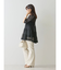 【WEB限定・小柄女性向け】ボリュームスリーブティアードニットチュニック