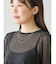 【WEB限定・小柄女性向け】ボリュームスリーブティアードニットチュニック