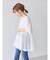 【WEB限定・小柄女性向け】ボリュームスリーブティアードニットチュニック