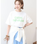 デザインカレッジロゴプリントTシャツ