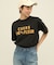 デザインカレッジロゴプリントTシャツ