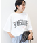 総柄ロゴTシャツ