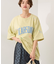 総柄ロゴTシャツ