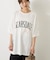 総柄ロゴTシャツ