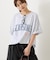 総柄ロゴTシャツ