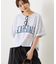 総柄ロゴTシャツ