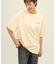 ワントーンロゴプリントTシャツ