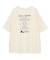 ワントーンロゴプリントTシャツ