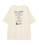 ワントーンロゴプリントTシャツ