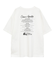 ワントーンロゴプリントTシャツ