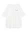 ワントーンロゴプリントTシャツ