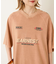 ピグメントレーシングプリントTシャツ
