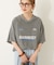 ピグメントレーシングプリントTシャツ