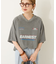 ピグメントレーシングプリントTシャツ