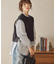 SET イージーケアロングシャツ+ポンチベスト/チュニック