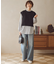 SET イージーケアロングシャツ+ポンチベスト/チュニック
