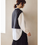 SET イージーケアロングシャツ+ポンチベスト/チュニック