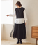 SET イージーケアロングシャツ+ポンチベスト/チュニック