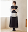 SET イージーケアロングシャツ+ポンチベスト/チュニック