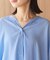 接触冷感Vネックシアー半袖BIGシャツ