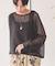 メッシュ長袖Tシャツ