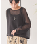 メッシュ長袖Tシャツ