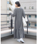 丈違いロゴティアードカットワンピース