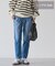 【WEB限定】テーパードデニム(-3cm)