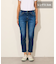 【WEB限定】テーパードデニム(-3cm)