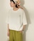 バックロゴプリントTシャツ