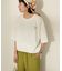 バックロゴプリントTシャツ