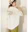 バックロゴプリントTシャツ