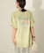 バックロゴプリントTシャツ