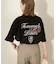バックロゴプリントTシャツ