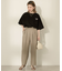 バックロゴプリントTシャツ