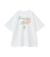 バックロゴプリントTシャツ